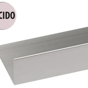Profili Angolari L alluminio lucido. Prezzo per Pezzo.