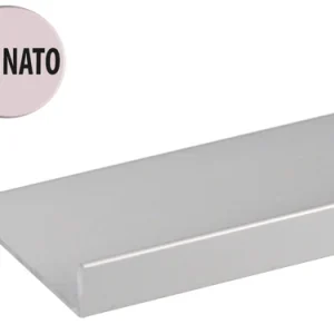 Profili Angolari L alluminio satinato. Prezzo per Pezzo.