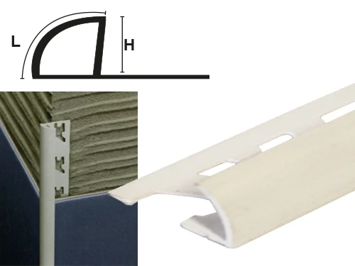 Profili PVC Proriv Openround 253/01. Prezzo per Pezzo.