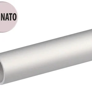 Profili Tondi alluminio satinato. Prezzo per Pezzo.