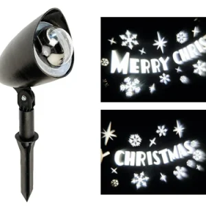 Proiettori Led Merry Christmas per interno/esterno. Prezzo per Pezzo.