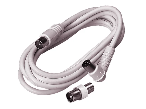 Prolunghe cavi TV con adattatore 1,5 mt. Prezzo per Pezzo.