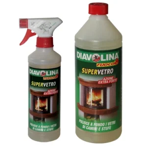 Pulivetro Supervetro Diavolina spray. Prezzo per Pezzo.