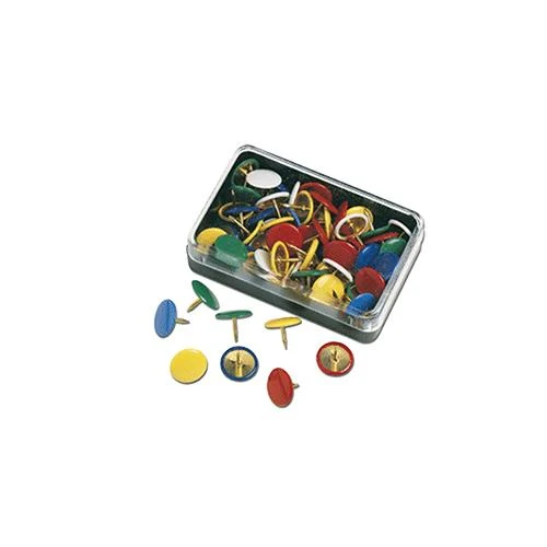 Puntine Da Disegno Colori Assortiti - Cf. 70 Pezzi Cf. 30 Pz