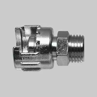 RACCORDO CON DADO FRESATO 1/4". Prezzo per Pezzo.