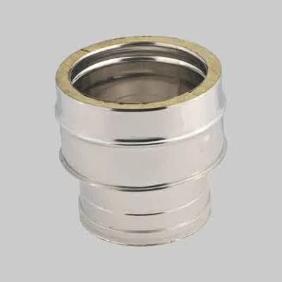 RACCORDO DOPPIA PARETE PER CALDAIA Ø F 200/250 -F 200 mm. Prezzo per Pezzo.