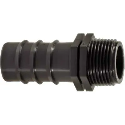 RACCORDO MASCHIO BASSA PRESSIONE Ø mm 20x3/4" pz. 3. Prezzo per Pezzo.