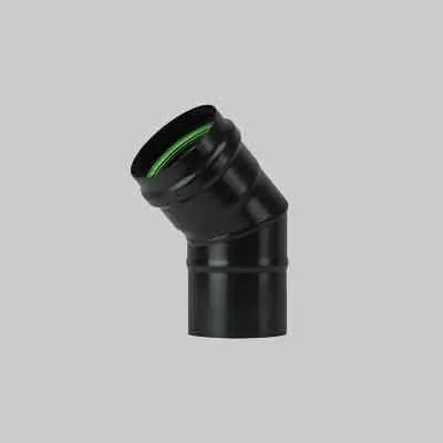 RACCORDO T PER STUFE PELLET 'LIGHT' Ø 100 mm. Prezzo per Pezzo.