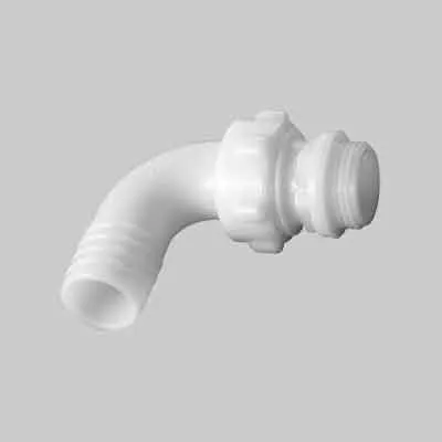 RACCORDO PORTAGOMMA CURVO 1"x35. Prezzo per Pezzo.