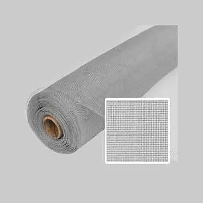 RETE PER ZANZARIERA ALLUMINIO 53 H. cm 100 - rotolo mt 30. Prezzo per Metro lineare.