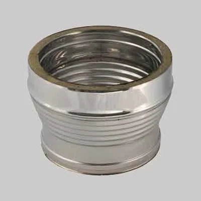 RIDUZIONE DOPPIA PARETE Ø 130/180-150/200 mm. Prezzo per Pezzo.