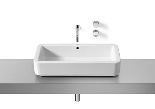 Roca – Unik, Mobile base e immagine) – Serie Kalahari, colore: bianco laccato lucido