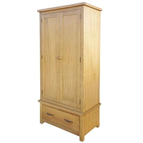Armadio Roderick Irving Armadio con 1 cassetto quercia Armadio Dimensioni: 90 x 52 x 183 cm (L x P x )