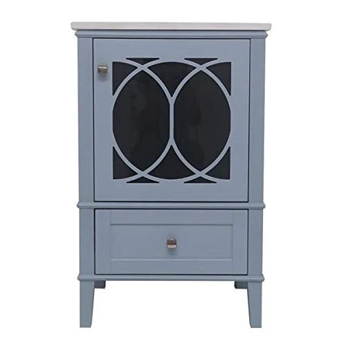 Rubea Slater - Set da bagno legno massello, 600 mm RUBEZA