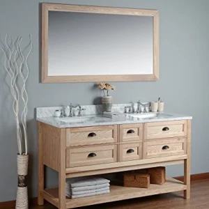 RUBEZA - Mobiletto da bagno legno, 1500 mm