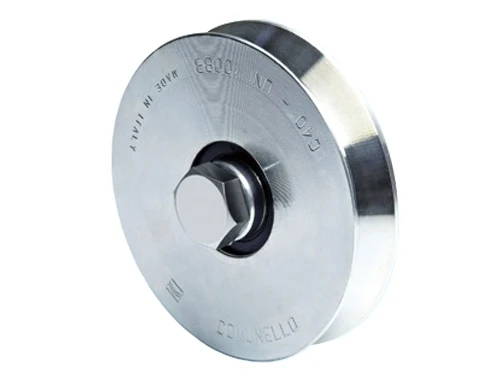 Ruote Comunello per cancelli con bullone 300V. Prezzo per Pezzo.