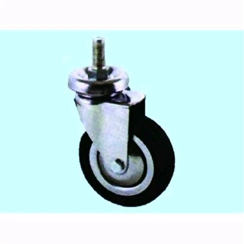 Ruote forcella rotante Art. 112 - Ø mm 80 - HL mm 105 - Port. max kg 60 Conf. 8 Pz