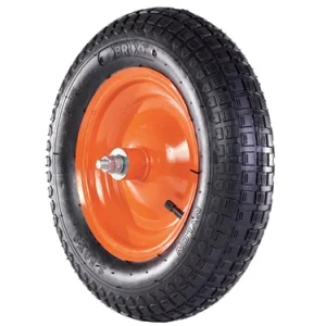 Ruote pneumatiche Brixo 350x80 con cuscinetto per carriole. Prezzo per Pezzo.