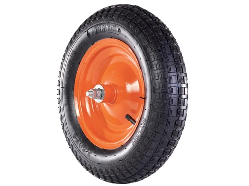 Ruote pneumatiche Brixo 350x80 con cuscinetto per carriole. Prezzo per Pezzo.