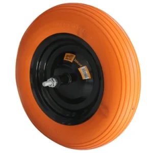 Ruote poliuretano Brixo 350x80 per carriole. Prezzo per Pezzo.