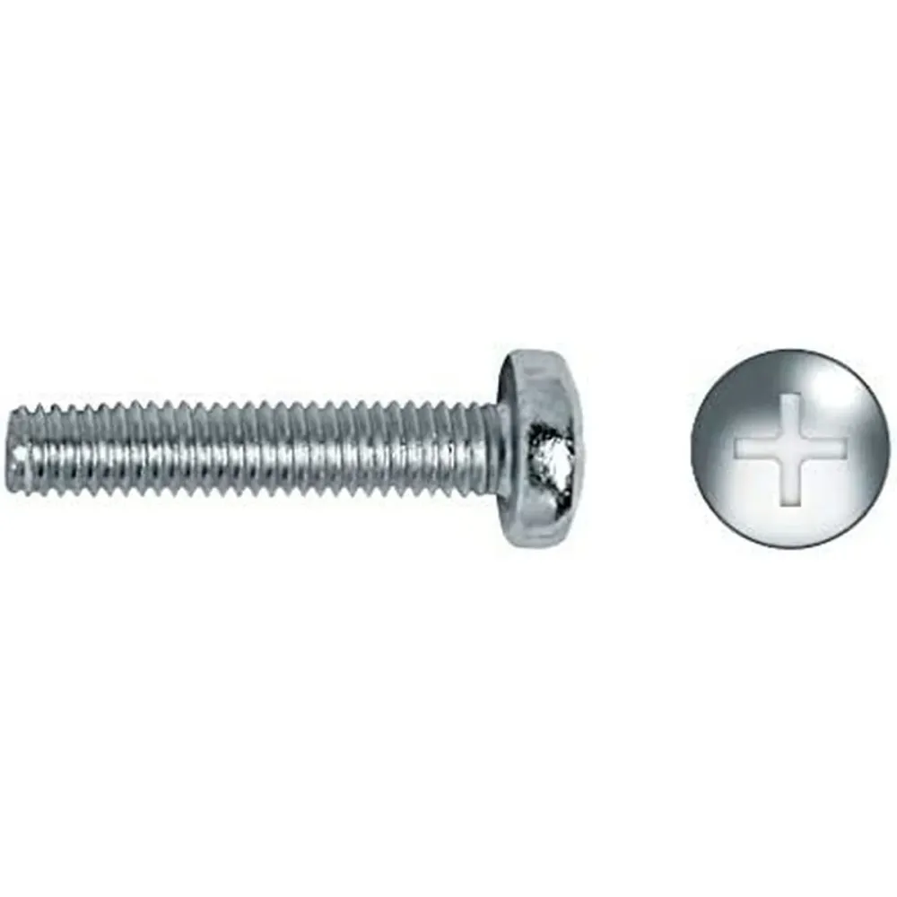Scatola viti CELO M4 x 8 mm Filettatura metrica 500 Unità Zincato