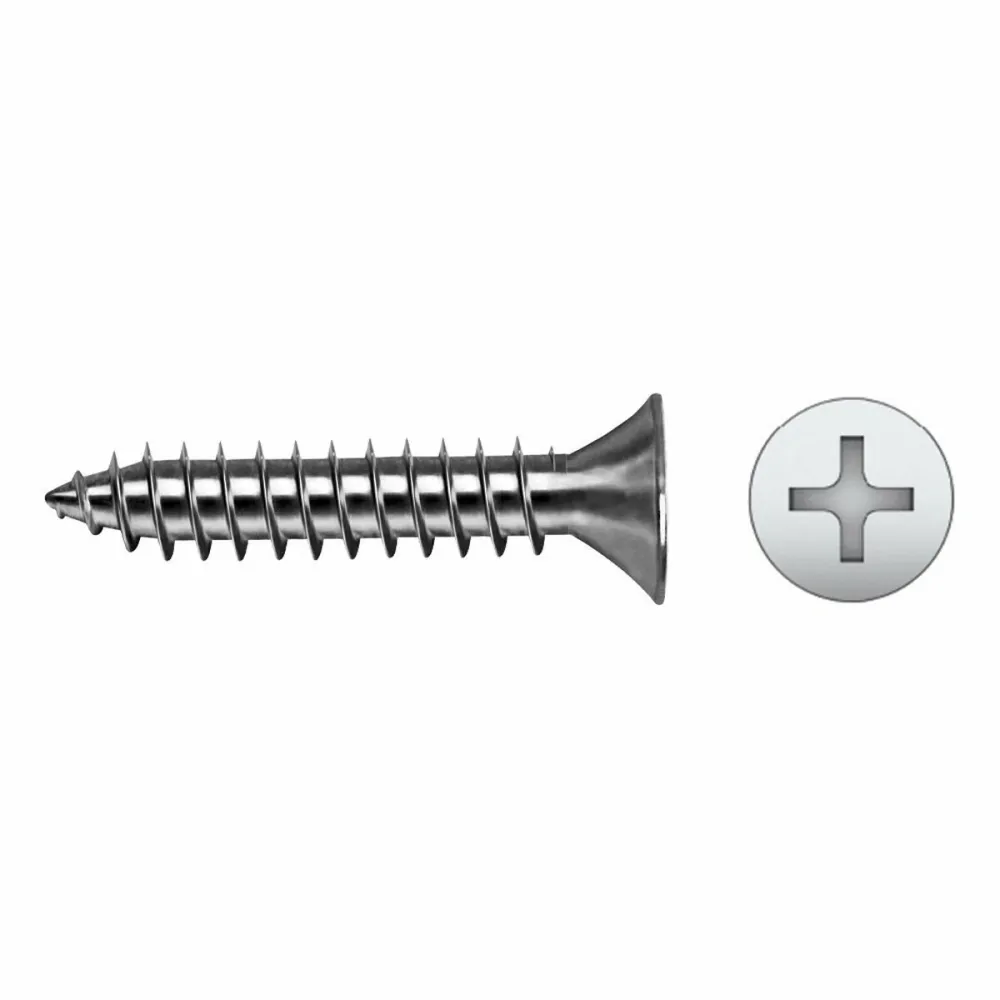 Scatola viti CELO 3,5 x 32 mm Vite per lamiera 250 Unità Zincato Svasata