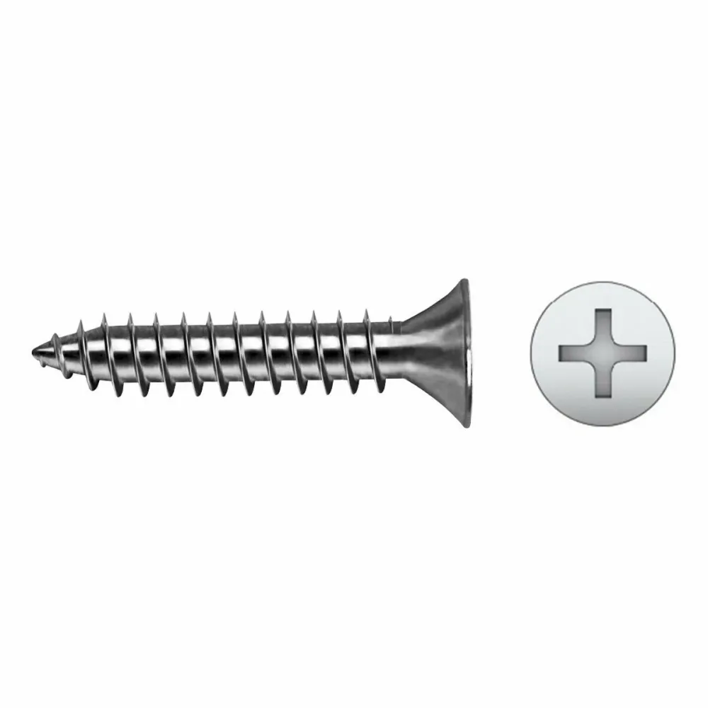 Scatola viti CELO 4,8 x 45 mm Vite per lamiera 250 Unità Zincato Svasata