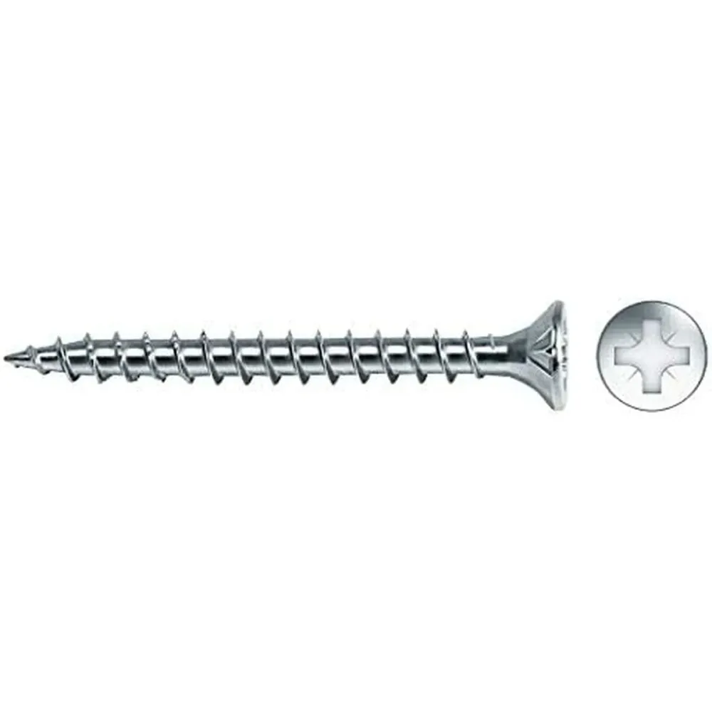 Scatola viti CELO Vlox 200 Unità Zincato Svasata (3,5 x 40 mm) (40 mm)