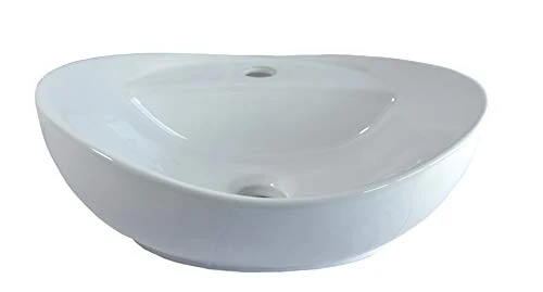 warenplus2014 - Lavabo ceramica piccolo quadrato, bianco, montaggio parete, 40,5 x 21 x 10 cm Sconosciuto