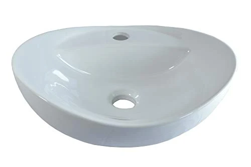warenplus2014 - Lavabo ceramica piccolo quadrato, bianco, montaggio parete, 40,5 x 21 x 10 cm Sconosciuto