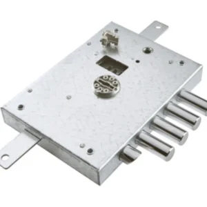 Serratura Atra Dierre D.M. chiusura triplice da applicare, con scrocco e 4 catenacci Entrata 70 mm mano Destra Art. 7111-2...