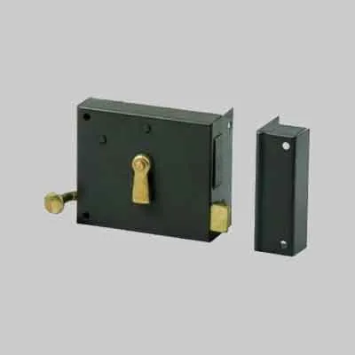 SERRATURA PORTONCINO DA APPLICARE ART.175 OR BONAITI E70 Dx - scatola mm 140. Prezzo per Pezzo.