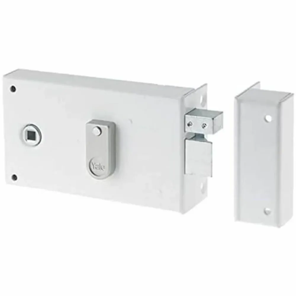 Serratura Yale YAH37D 19,5 x 7 x 14 cm Bianco Acciaio Porte