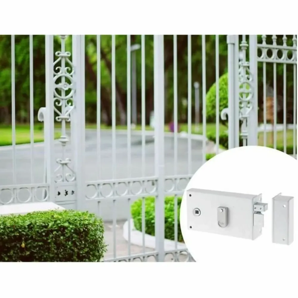 Serratura Yale YAH37D 19,5 x 7 x 14 cm Bianco Acciaio Porte