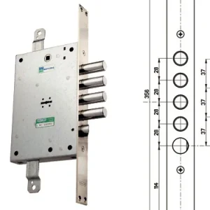 Serrature Mottura porte blindate 52771. Prezzo per Pezzo.