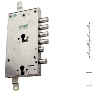 Serrature Mottura porte blindate 85595. Prezzo per Pezzo.