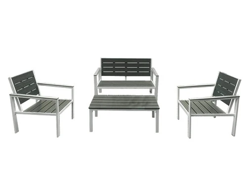 Set Metalwood Twilight divano tavolo e poltrone. Prezzo per Pezzo.