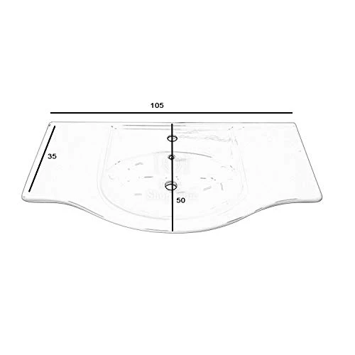Arredo bagno legno avorio stile decapè con lavabo ceramica Shop Chic
