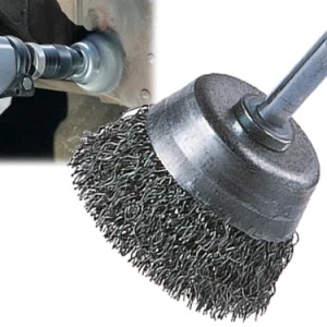 Spazzole acciaio tazza Wolfcraft 210. Prezzo per Pezzo.
