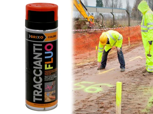 Spray Brixo Colors Traccianti Fluo. Prezzo per Pezzo.