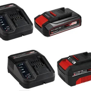 Starter Kit batteria e caricabatteria 18V Einhell POWER X-CHANGE. Prezzo per Pezzo.