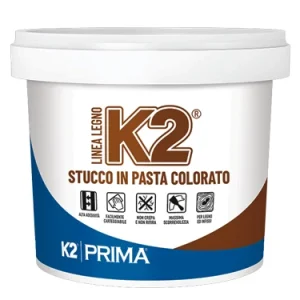 Stucco K2 pasta colorato per legno 0,5 Kg. Prezzo per Pezzo.