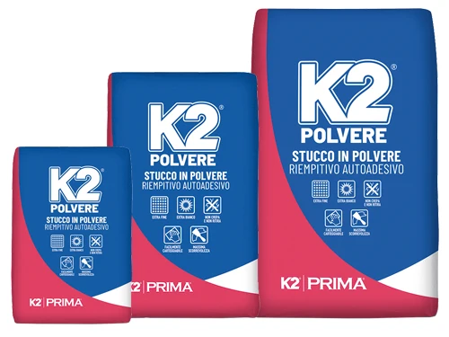 Stucco K2 polvere. Prezzo per Pezzo.