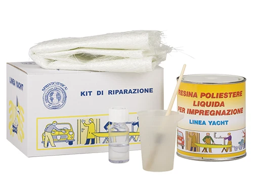 Stucco vetro resina kit. Prezzo per Pezzo.