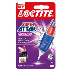 Super Attak LOCTITE Creative 3 gr. Prezzo per Pezzo.