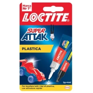 Super Attak LOCTITE Plastica. Prezzo per Pezzo.