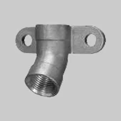 SUPPORTO FISSO PER ABBEVERATOIO Attacco 1/2" - Angolo 45°. Prezzo per Pezzo.