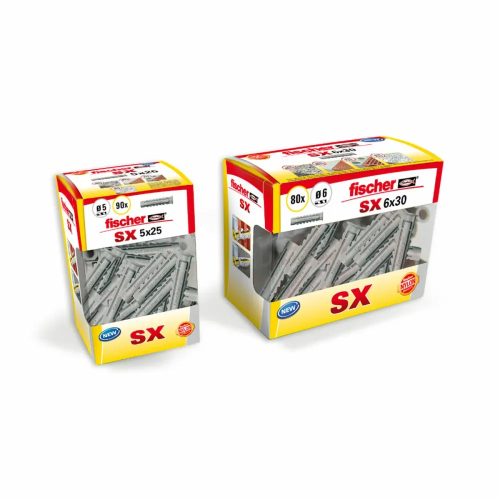 Tacchetti Fischer SX 553437 12 x 60 mm Nylon (15 Unità)