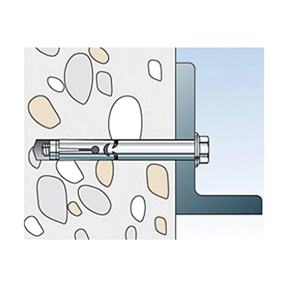 Tacchetti Fischer fsl 10 Acciaio M8 x 60 mm (50 Unità)