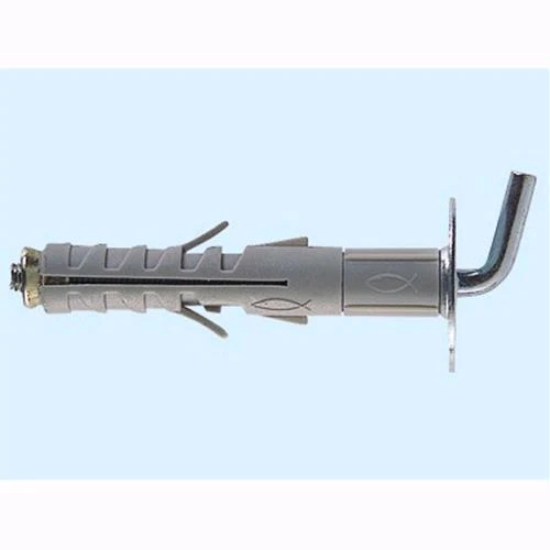 Tasselli Prolungati Gancio Corto Fischer SB 9/L8 - mm 52 - L. ganc. 12mm 100Pz